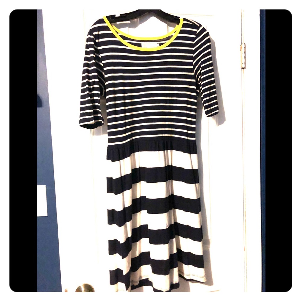 Anthropologie striped dress